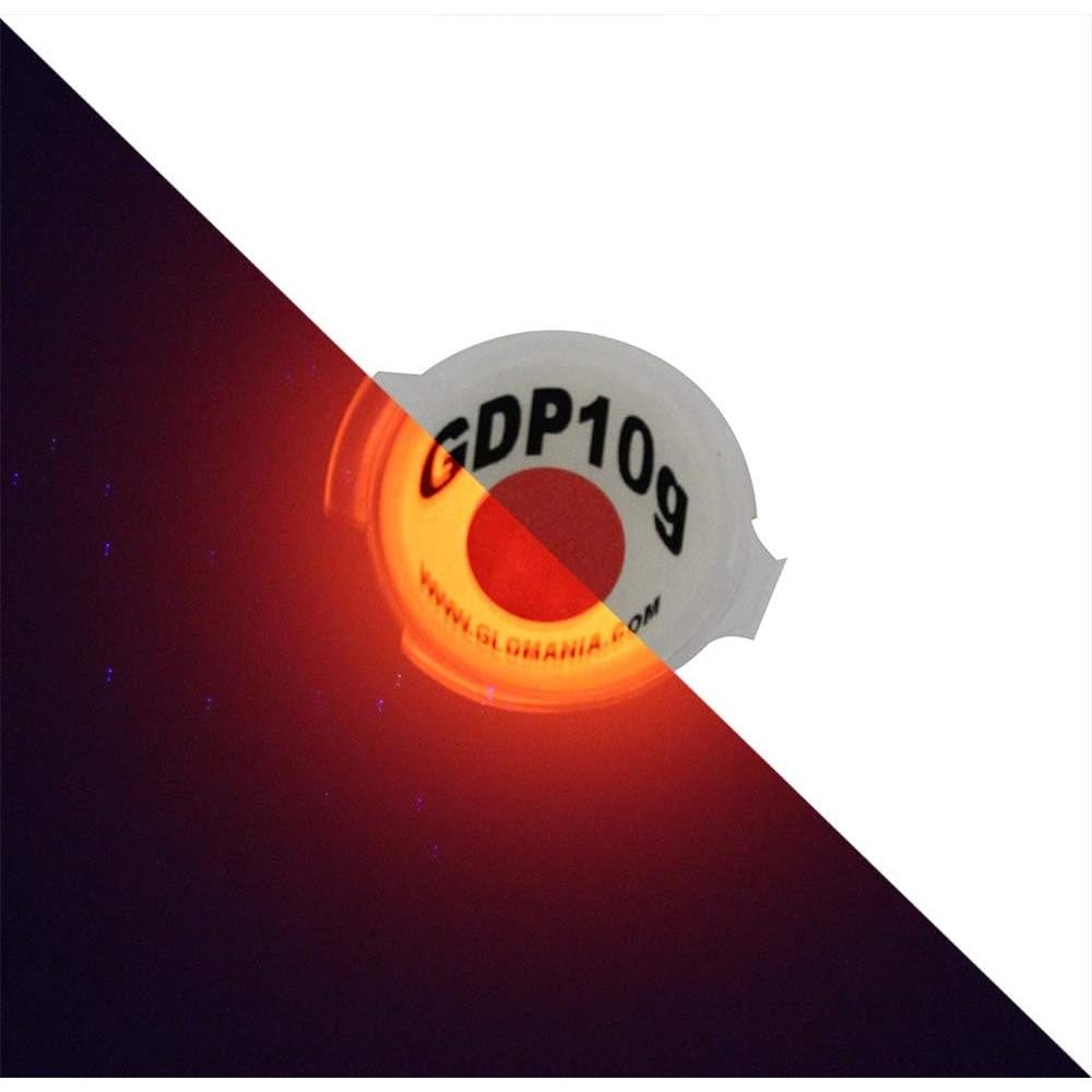 Polvo Pigmento Fosforescente Glomania 10g 7 Colores Invisible