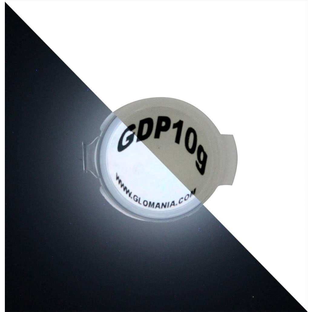 Polvo Pigmento Fosforescente Glomania 10g 7 Colores Invisible