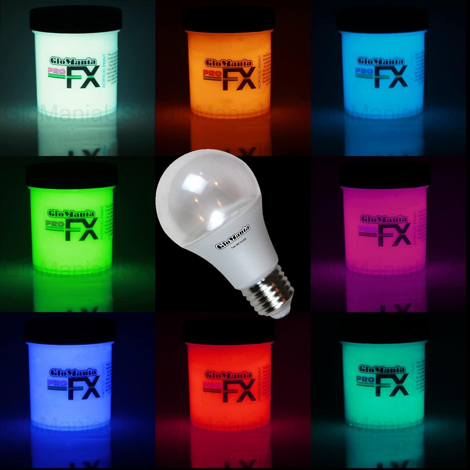 Pintura Acrílica Luminosa Glomania 56.7g Verde Brillante