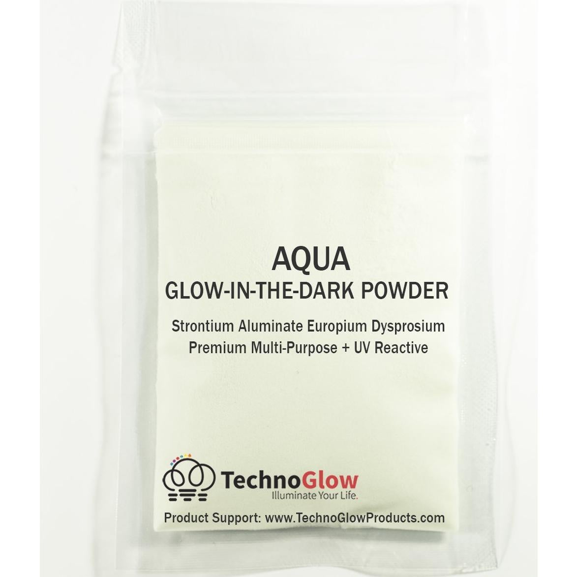 Polvo Brillante en la Oscuridad Techno Glow PRO-Series Aqua 28g