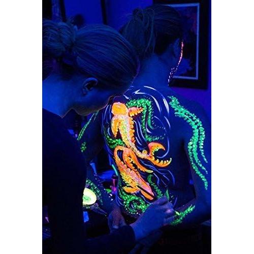 Kit de 6 Botellas de Pintura Corporal Brillante iLC 30 ml