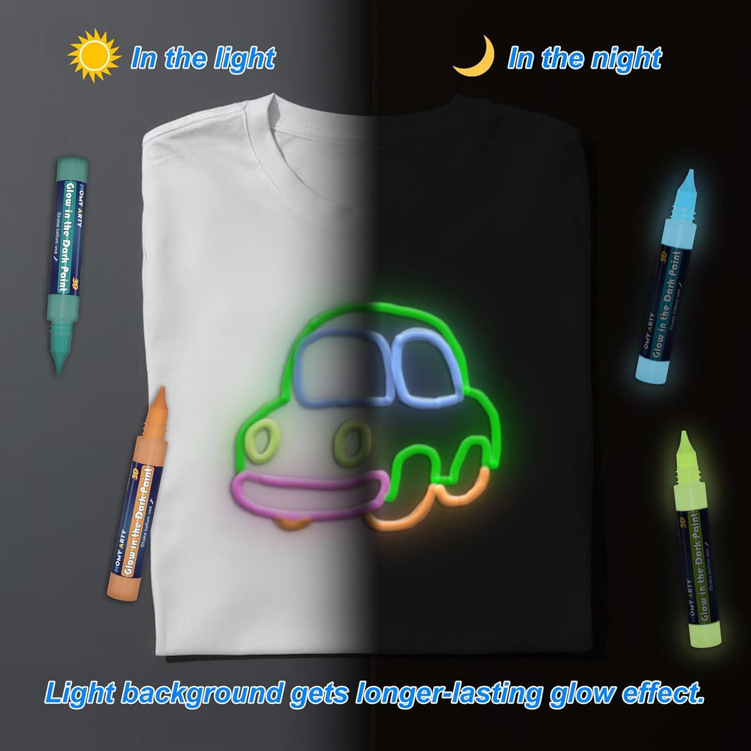 Pintura Acrílica Luminosa para Tela Homy Arty 10 Colores 30ml