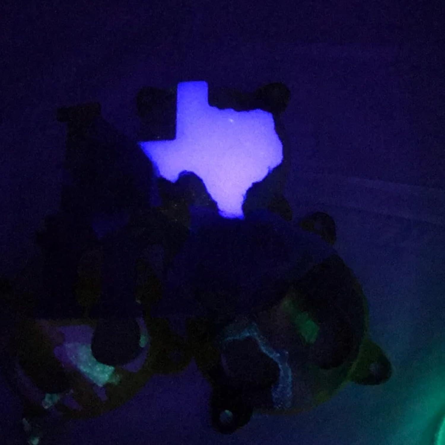 Pintura Acrílica Brillante Glomania 2oz Lila/Púrpura Brilla en la Oscuridad