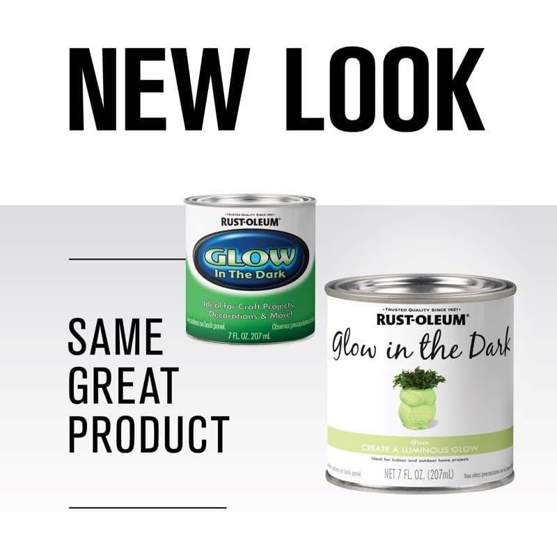 Pintura que Brilla en la Oscuridad Rust-Oleum Verde 207 ml