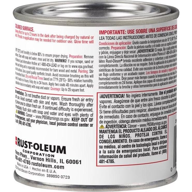 Pintura que Brilla en la Oscuridad Rust-Oleum Verde 207 ml