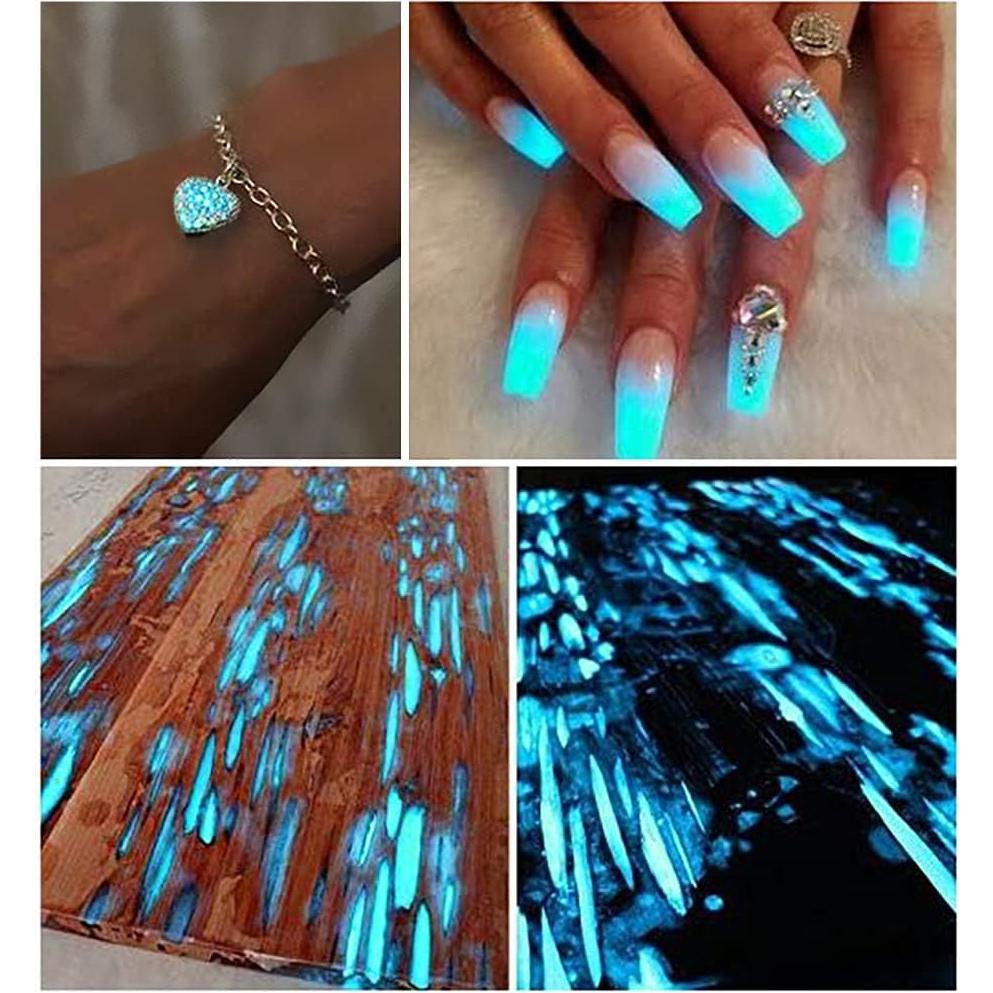 Polvo Brillante en la Oscuridad VViViD Aqua 30g - 2 Paquetes