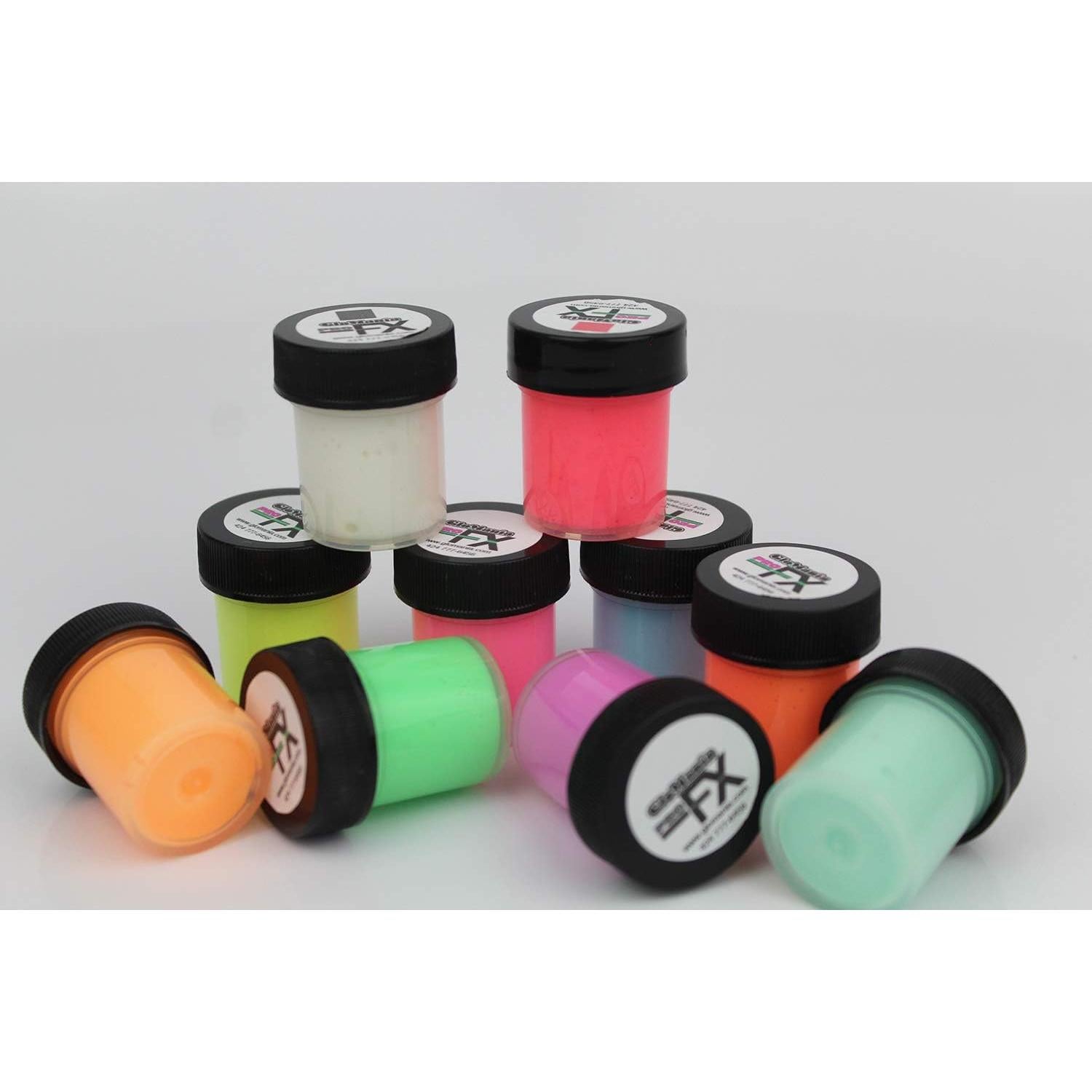 Pintura Acrílica Brillante Verde Glomania 2 Onzas UV