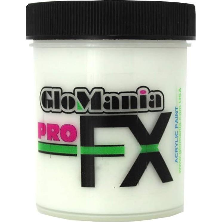 Pintura Acrílica ProFX Naranja Luminoso 2 Onzas Brilla en la Oscuridad