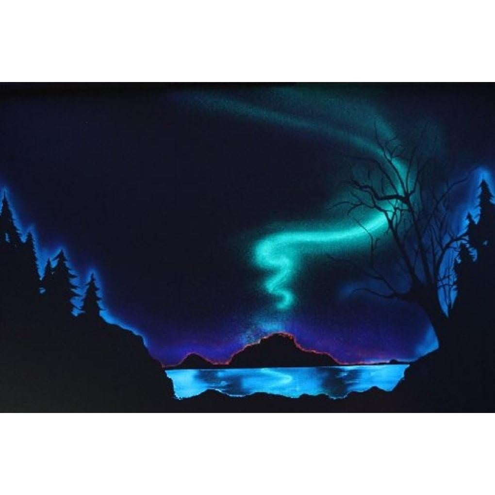 Pintura Acrílica ProFX Aqua 4 Onzas Brilla en la Oscuridad