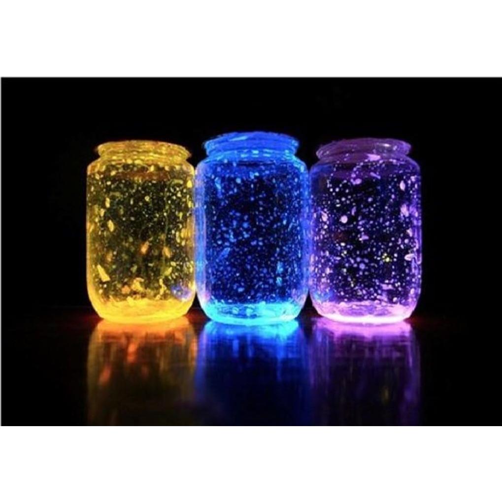 Pintura Acrílica Brillante Glomania Lila 113g Brilla en la Oscuridad