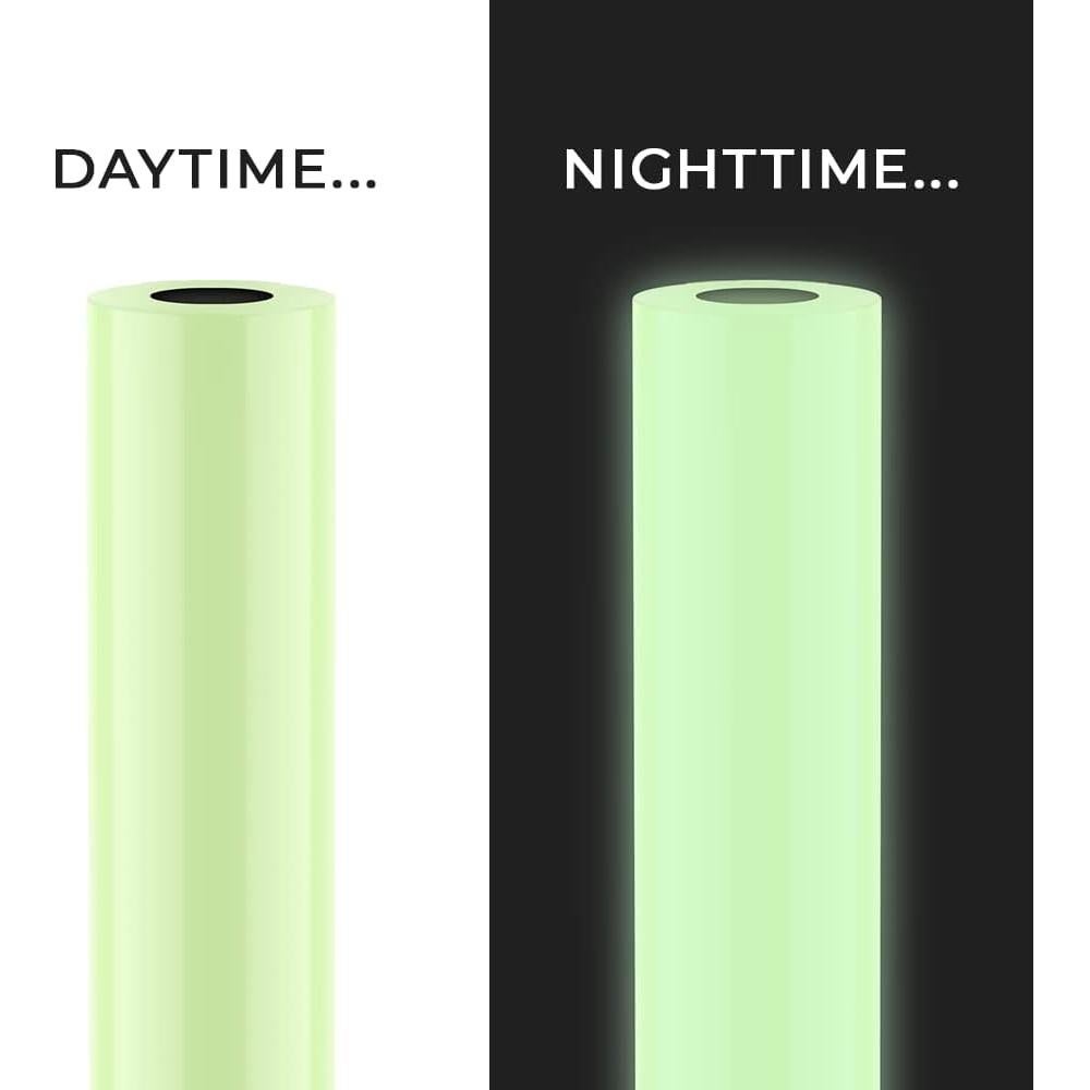 Vinilo Brillo en la Oscuridad VViViD DECO65 Verde 30.99x122 cm