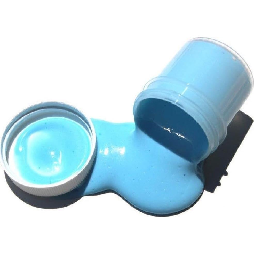 Pintura Acrílica Brillo Azul UV Glomania 2oz Neón Fluorescente