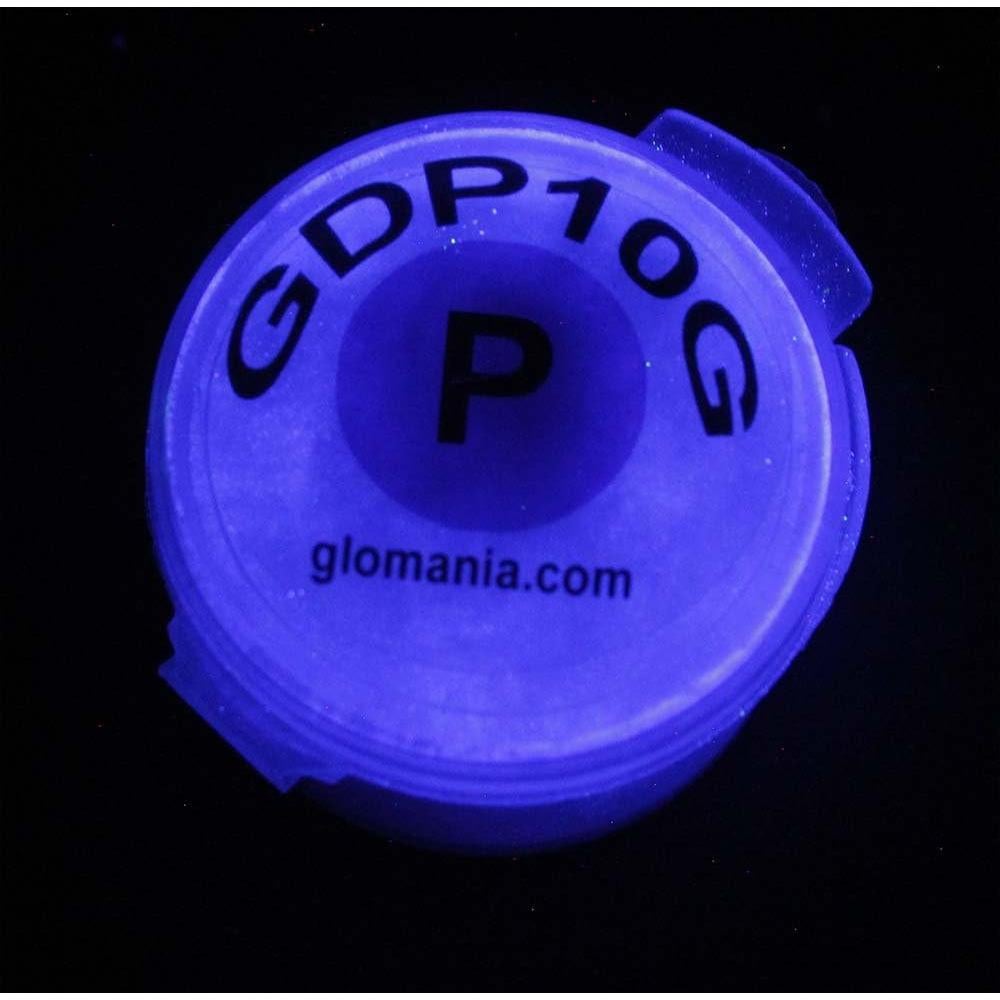Pigmento Lila Brillante en la Oscuridad 10g Glomania