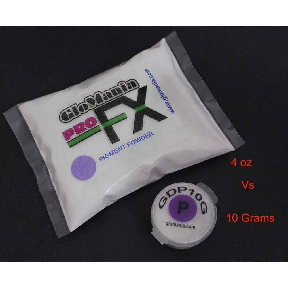 Pigmento Lila Brillante en la Oscuridad 10g Glomania