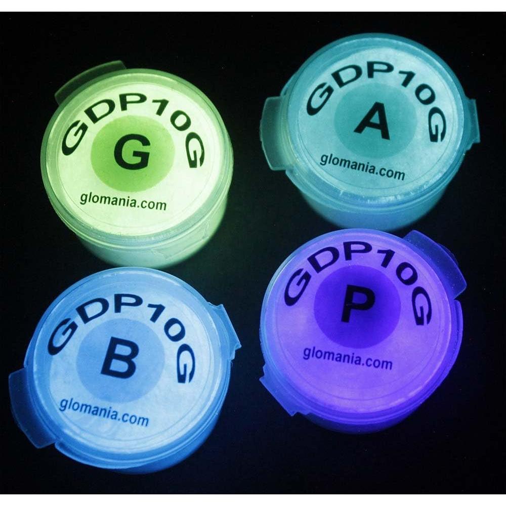 Pigmento Lila Brillante en la Oscuridad 10g Glomania