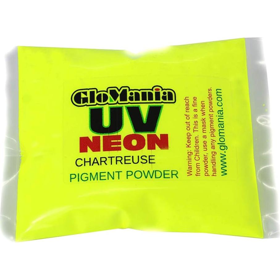 Set de 10 Colores de Pigmento Neón Glomania 30ml UV