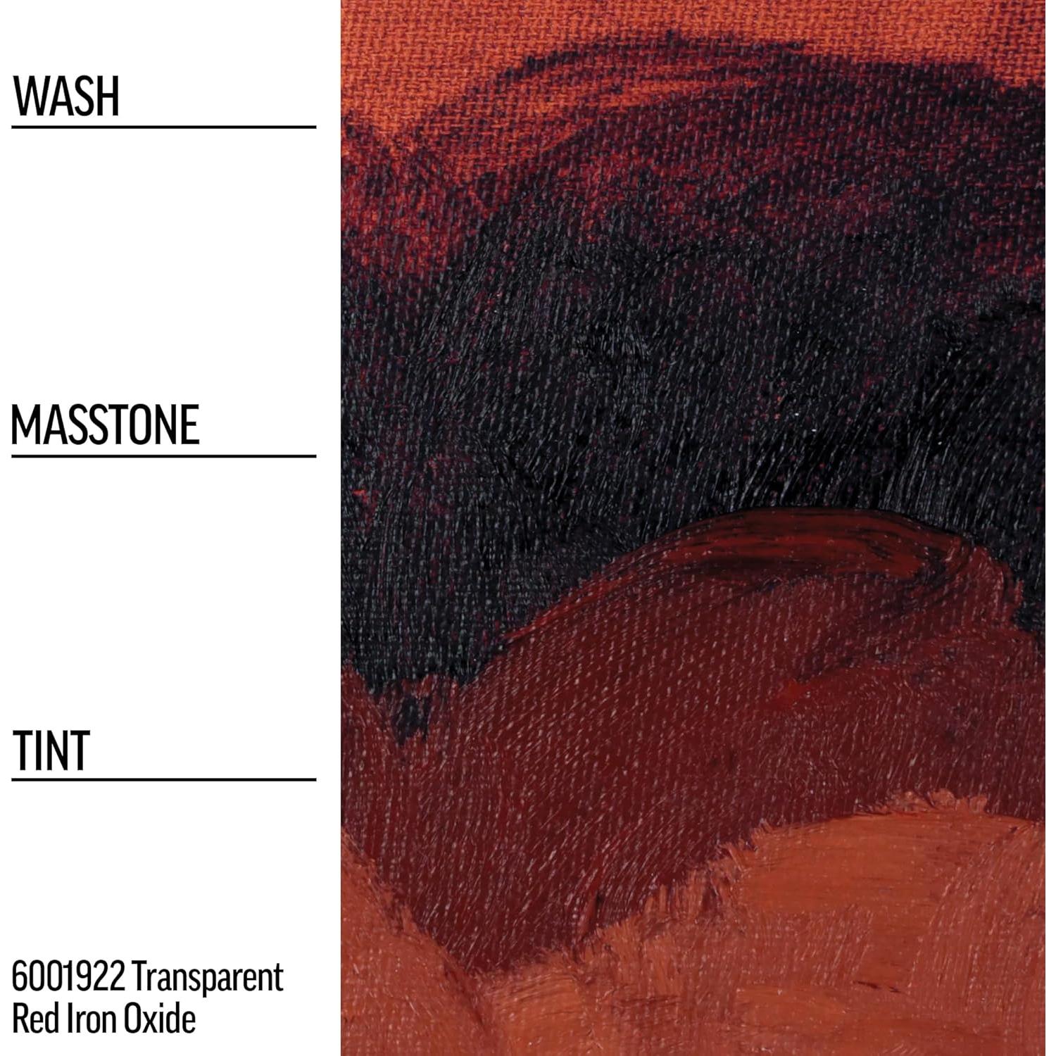 Pintura al Óleo Williamsburg 37 ml Óxido de Hierro Rojo Transparente