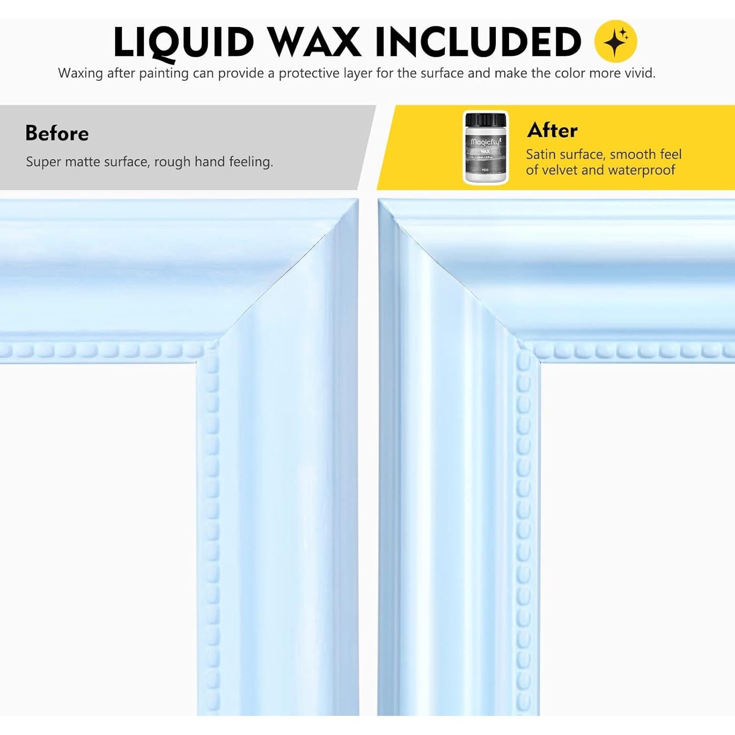 Juego de Pintura con Tiza Magicfly 15 Piezas 9 Colores 60 ml