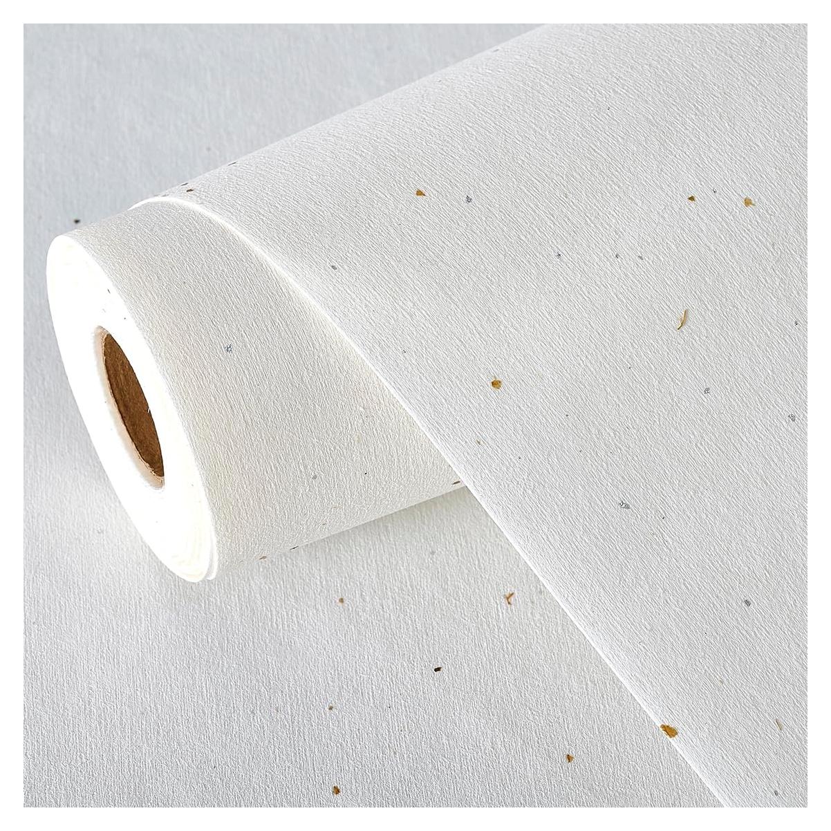 Papel Tapiz Texturizado Autoadhesivo MAIMAIS 42x600 cm Blanco Mate