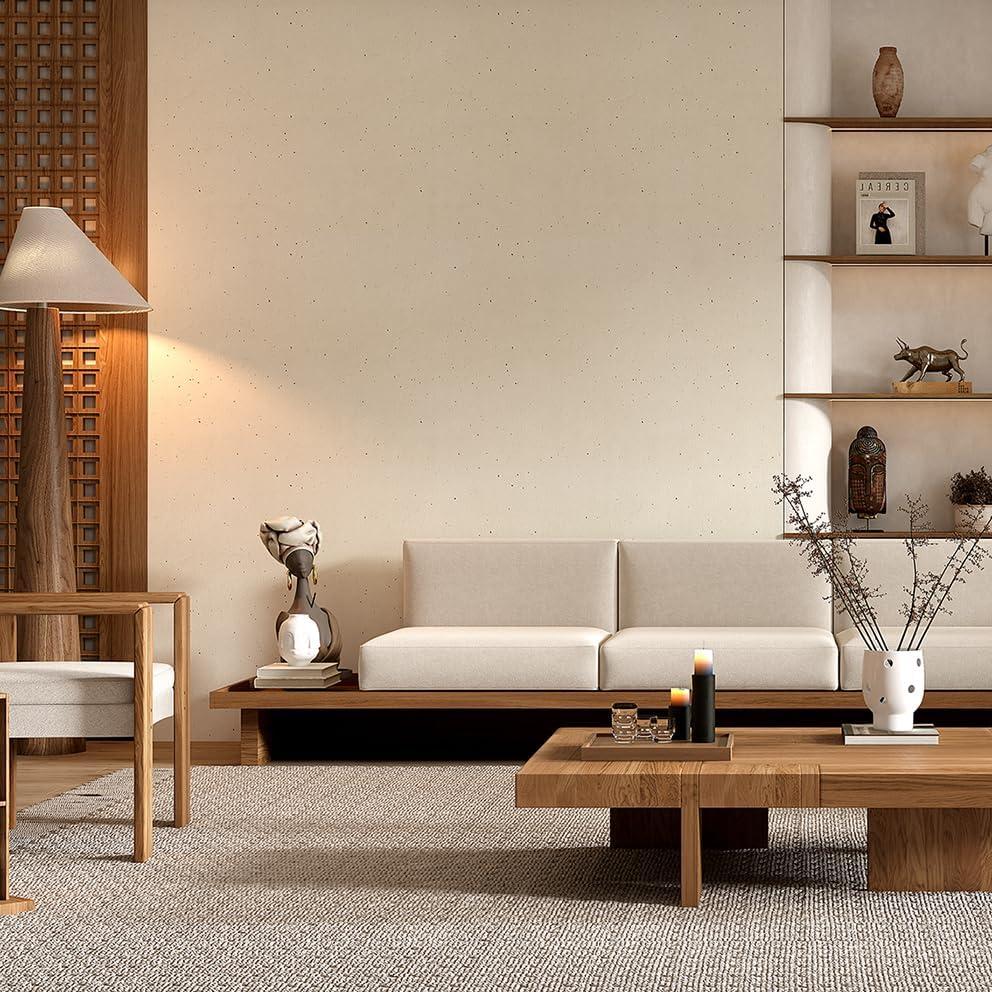 Papel Tapiz Texturizado Autoadhesivo MAIMAIS 42x600 cm Blanco Mate