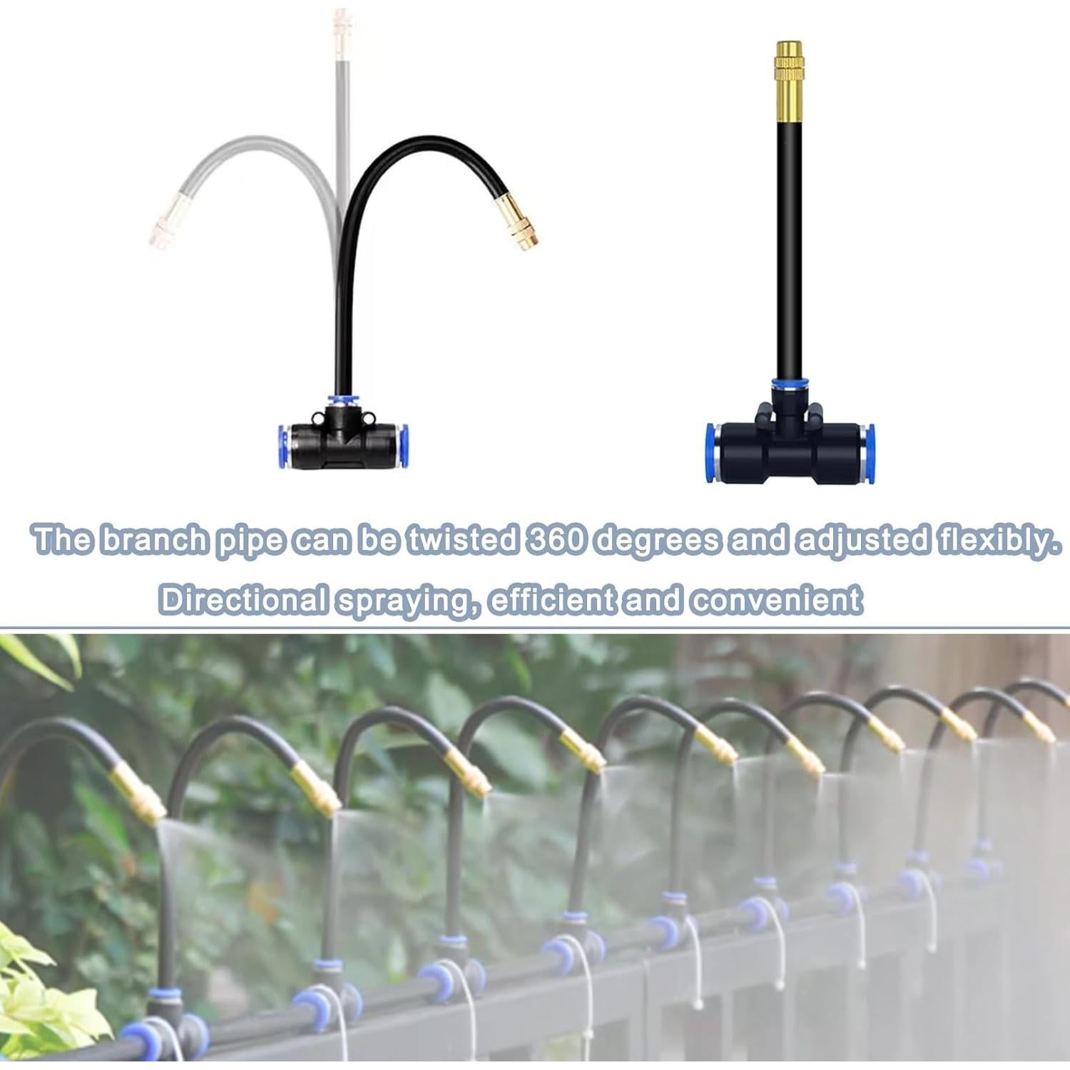 Kit de Riego por Goteo Automático Suyeah 15m Flexible