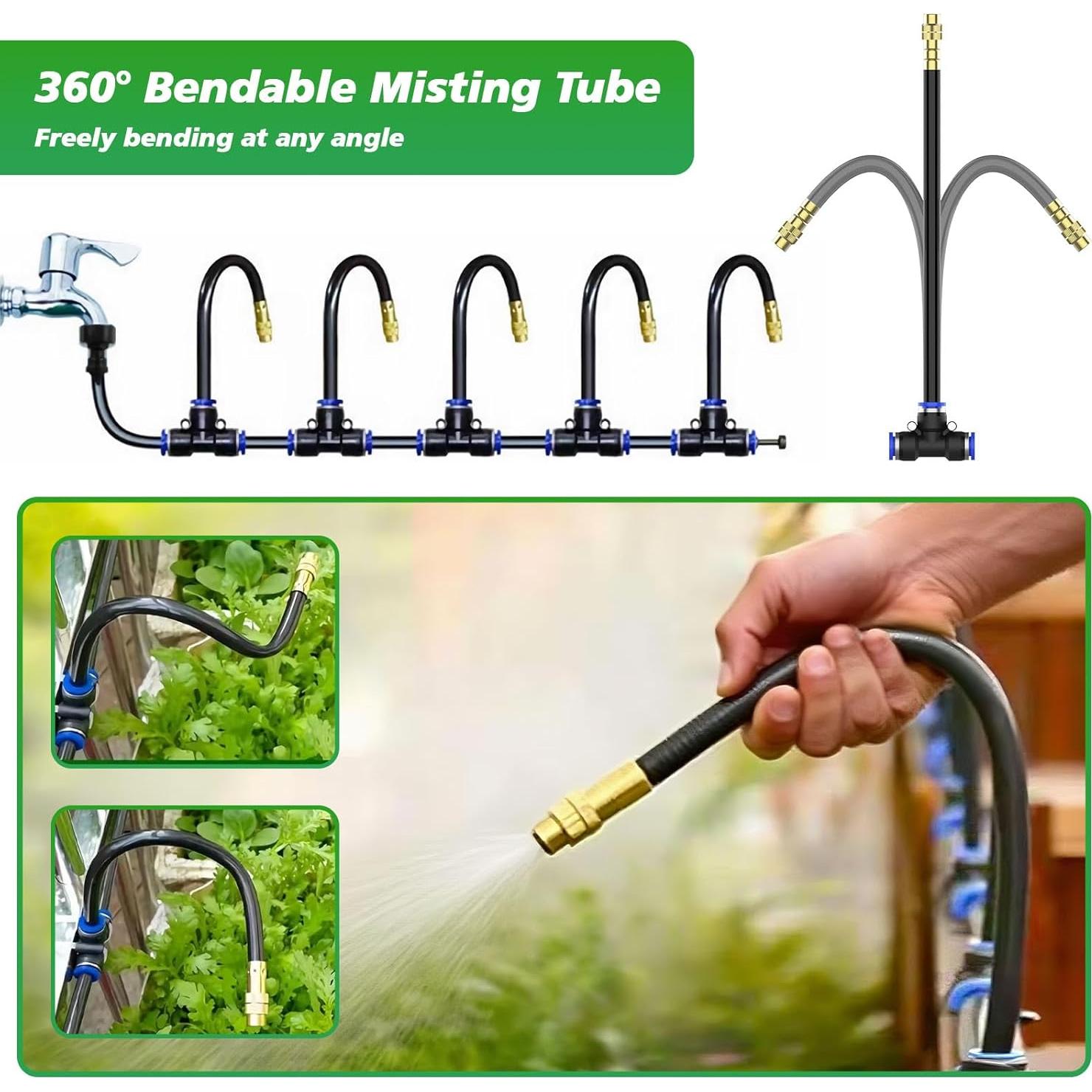 Sistema de Riego por Goteo LASTOOLS 5.03m Ajustable 360°