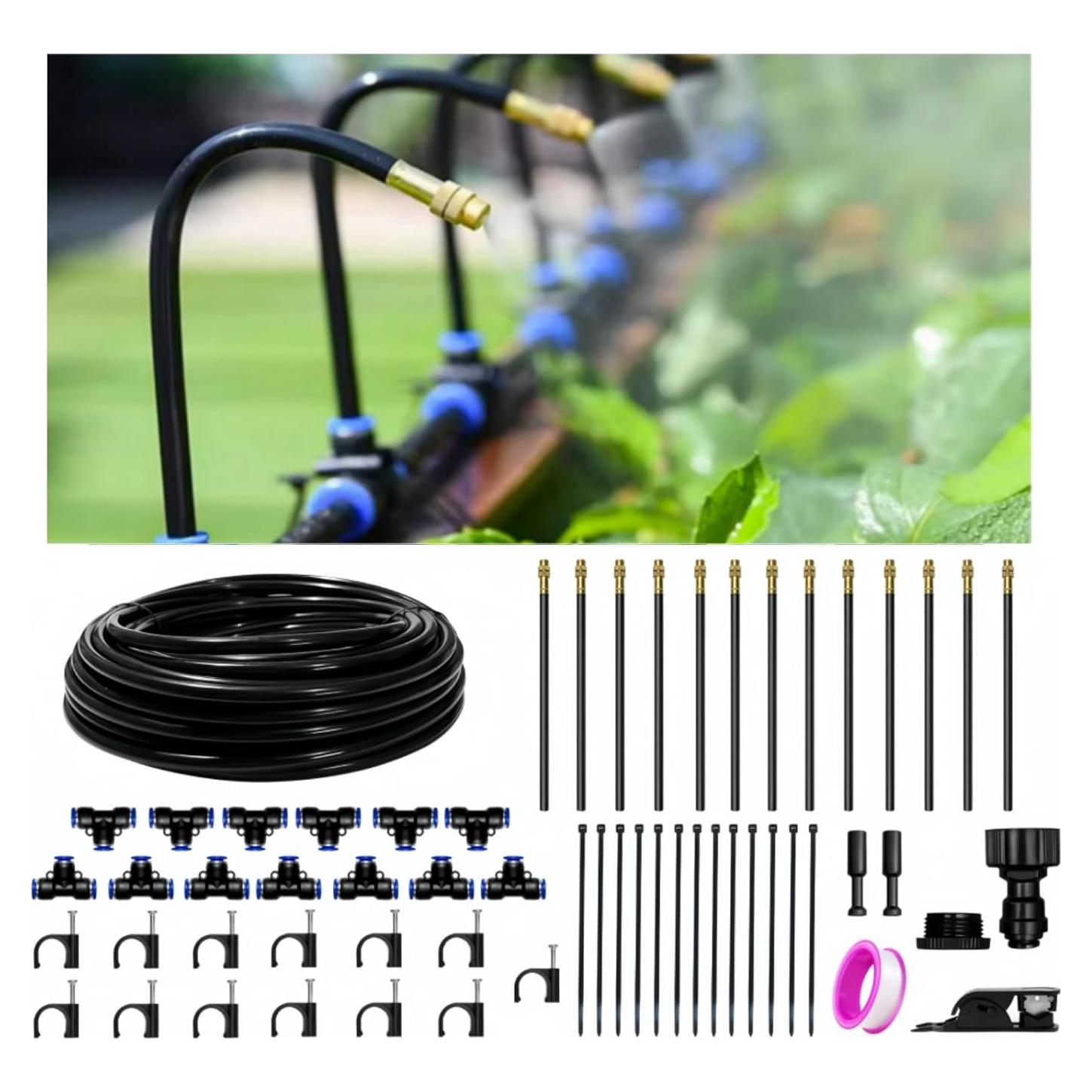 Sistema de Riego por Goteo 360° PNNEQ 12.19m con 13 Boquillas