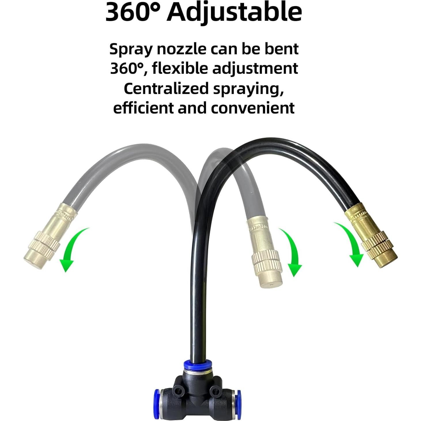Sistema de Riego por Goteo 360° PNNEQ 12.19m con 13 Boquillas