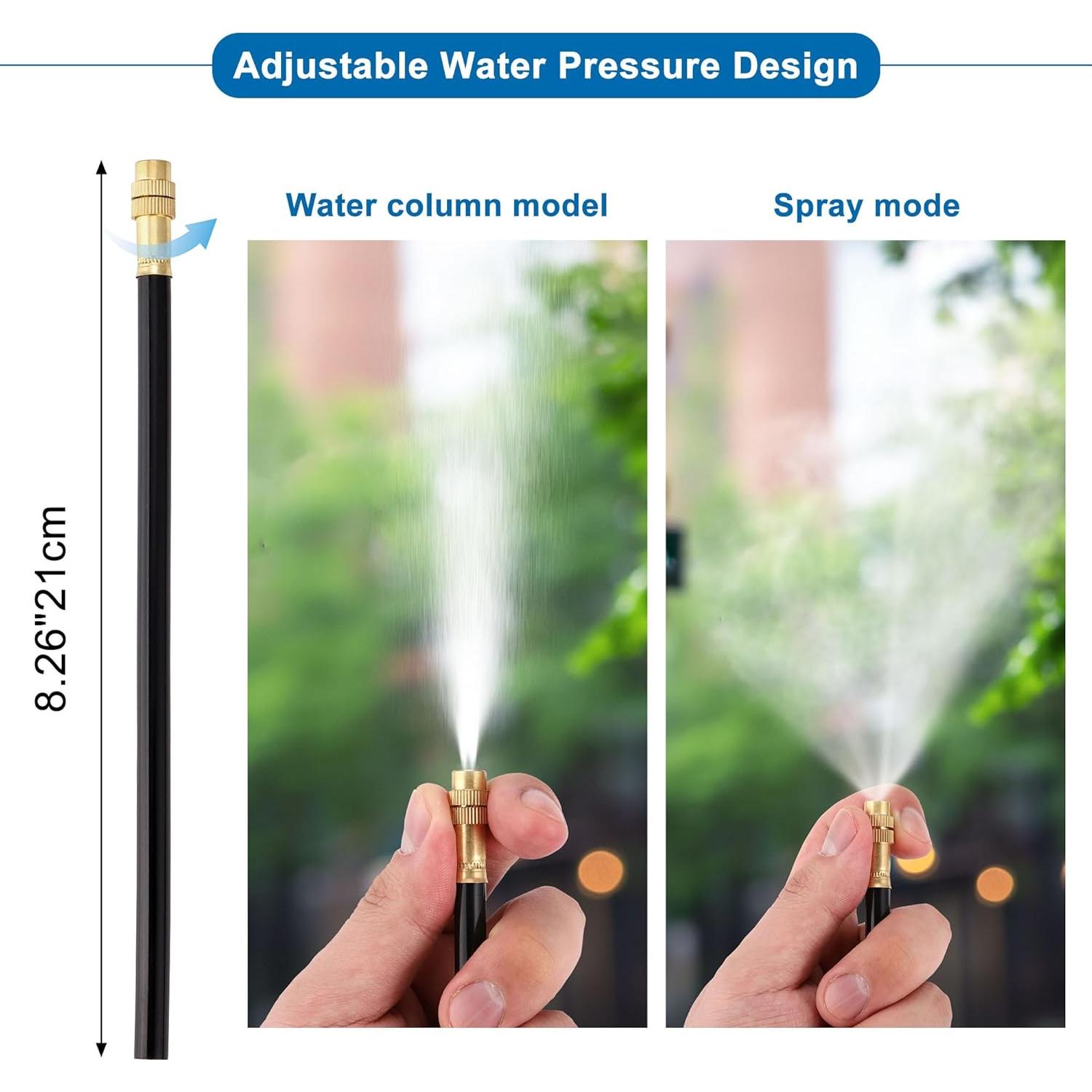 Kit de Riego por Goteo Automático Mornajina 15.24m con Boquillas