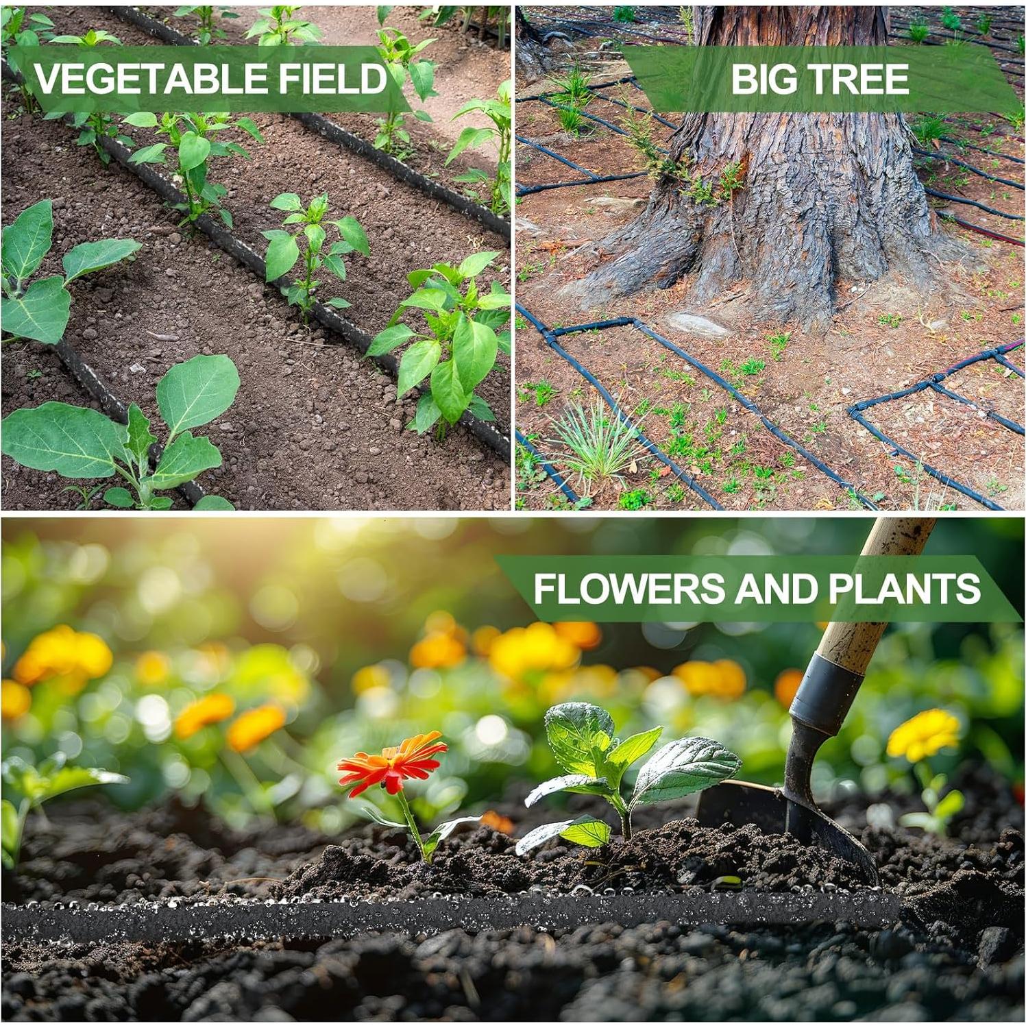 Kit de Riego por Goteo Innconee 300 Pies con Accesorios