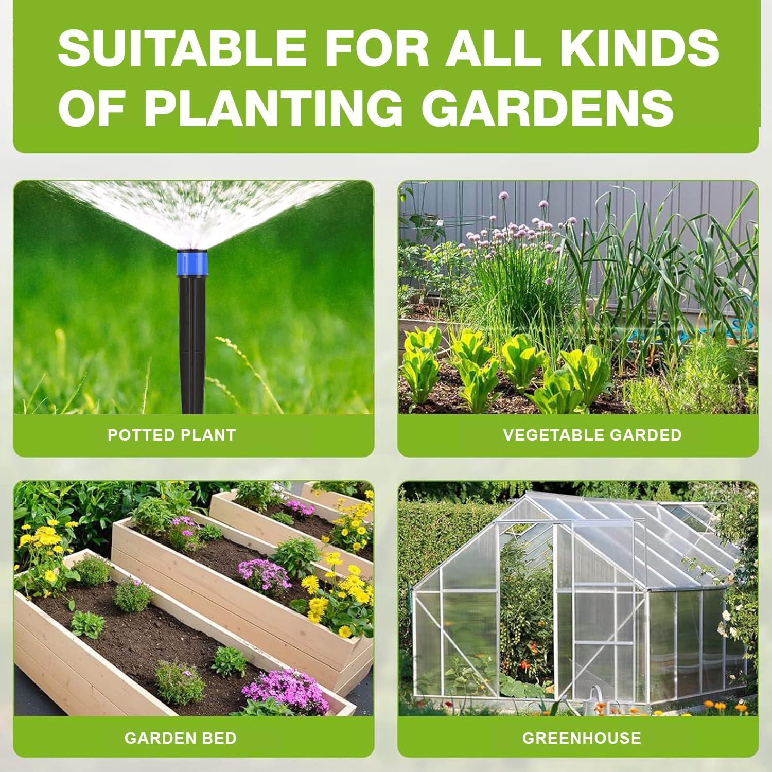 Sistema de Riego por Goteo Hodiax 18m con Emisores Ajustables