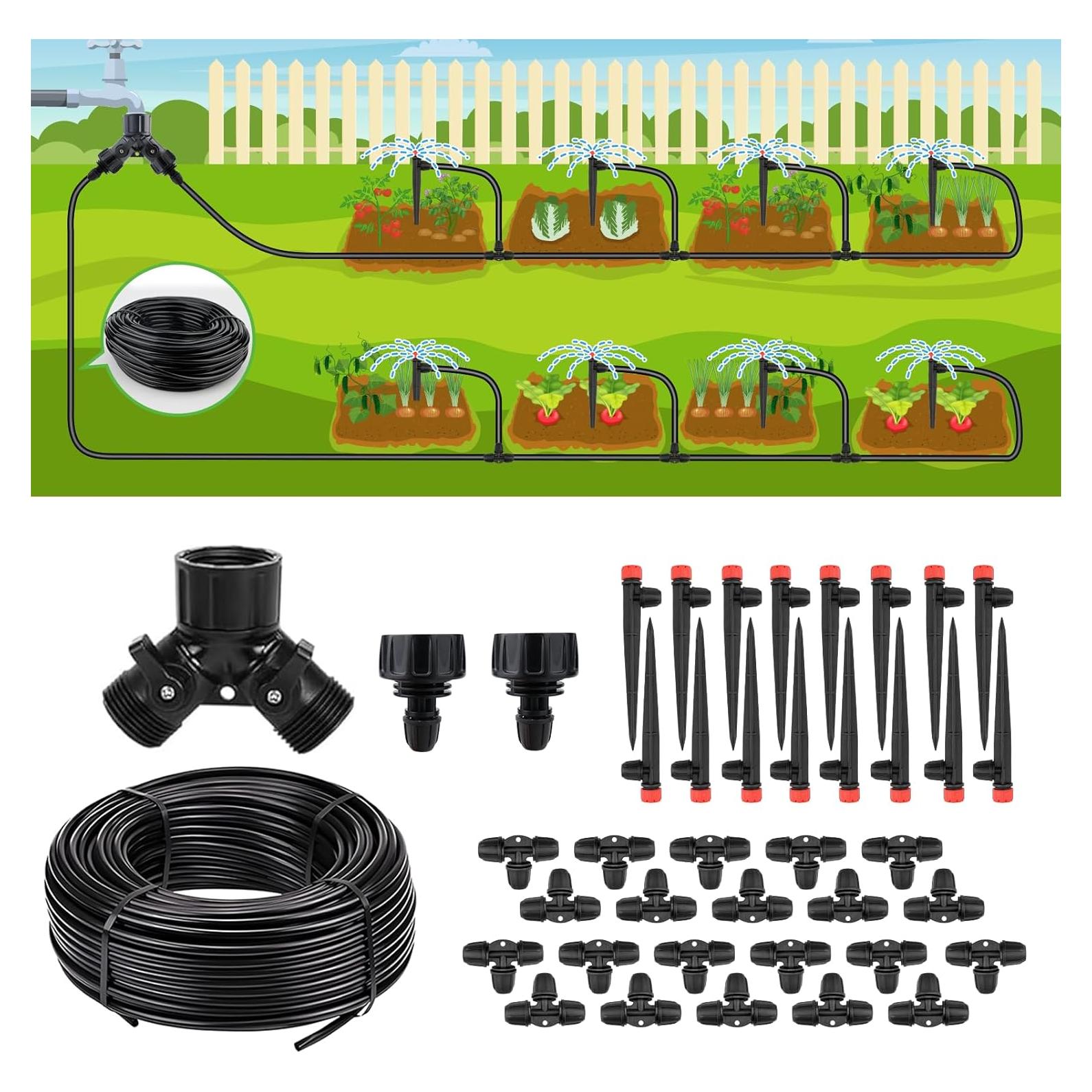 Kit de Riego por Goteo Insoma 60 pies Automático Jardín