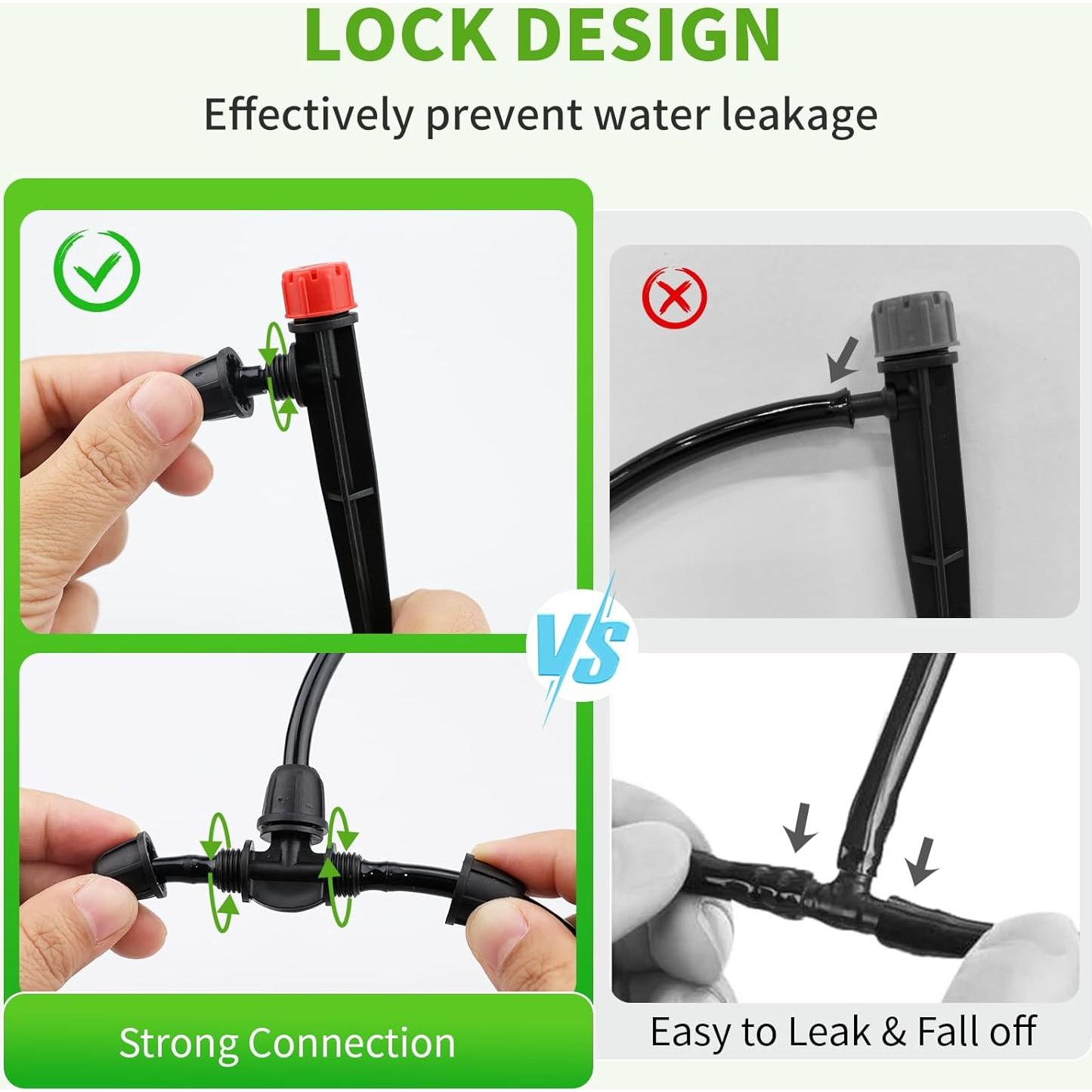 Kit de Riego por Goteo Insoma 60 pies Automático Jardín