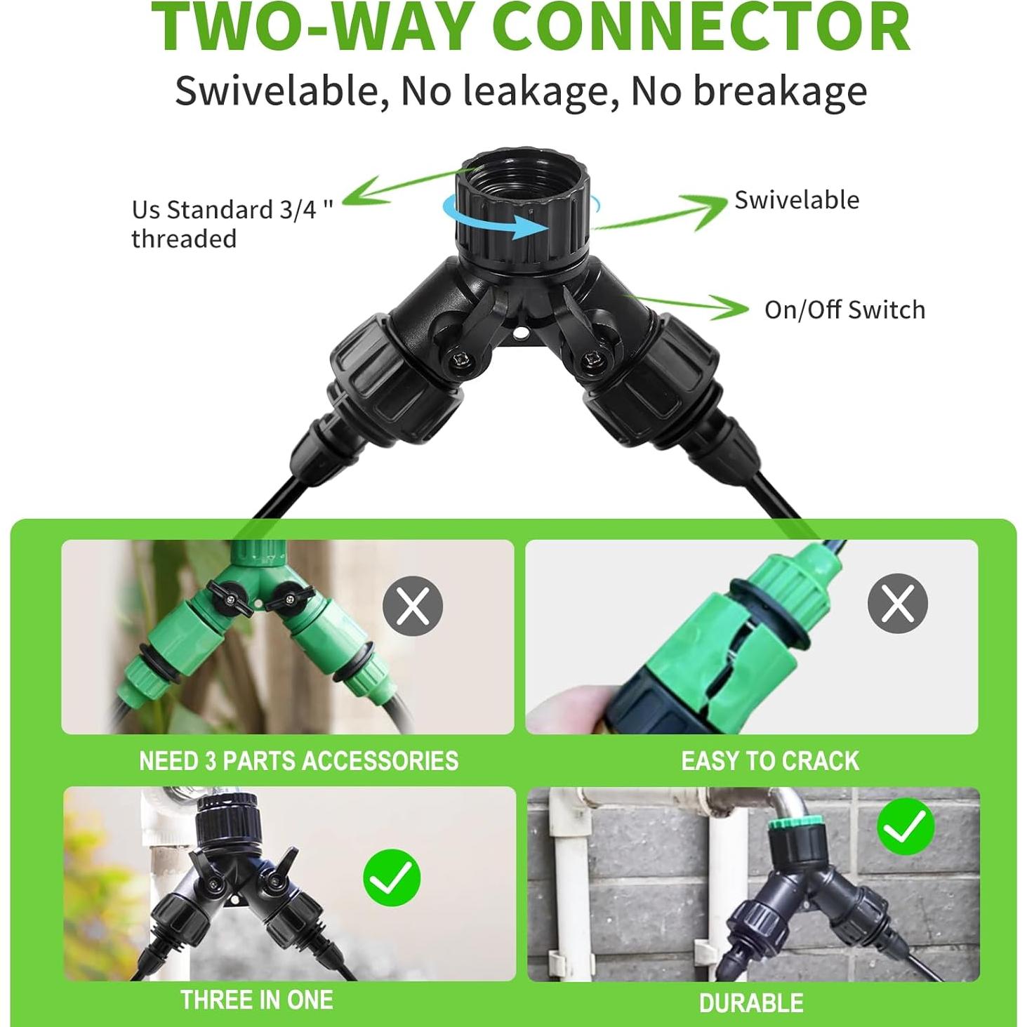 Kit de Riego por Goteo Insoma 60 pies Automático Jardín