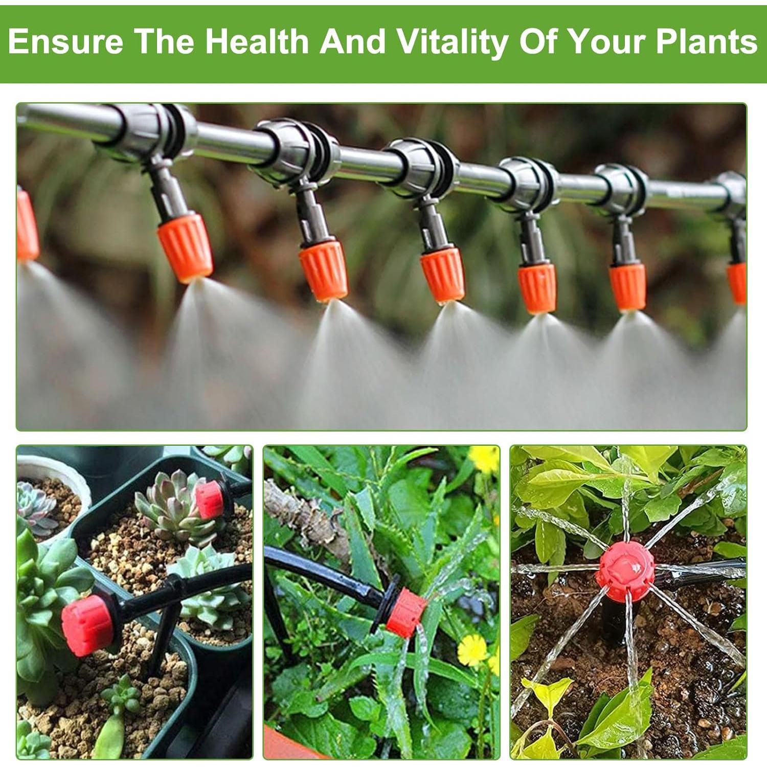 Kit de Riego por Goteo 30M MELIFE con Boquillas Ajustables
