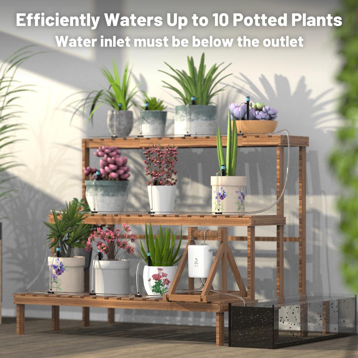 Sistema de Riego Automático WiFi GreenVation para Plantas