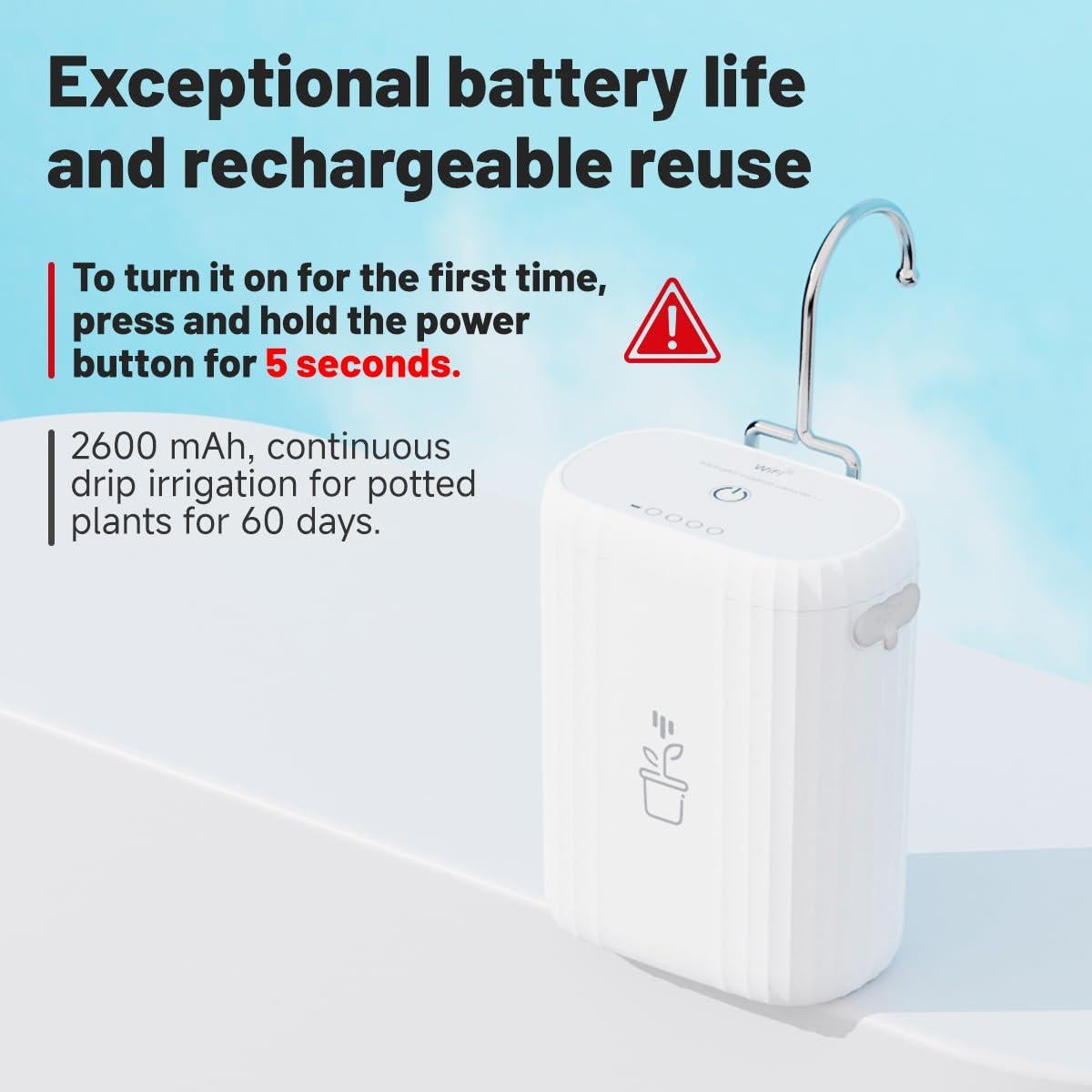 Sistema de Riego Automático WiFi GreenVation para Plantas