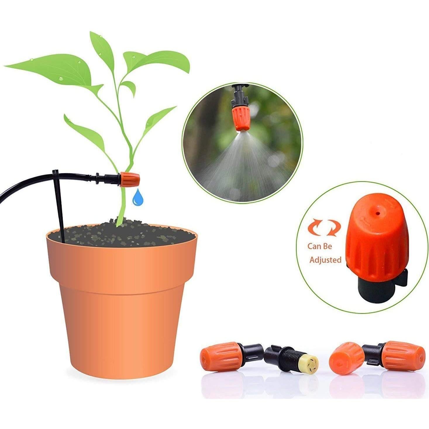 Kit de Riego por Goteo MSDADA 15.24m para Jardín