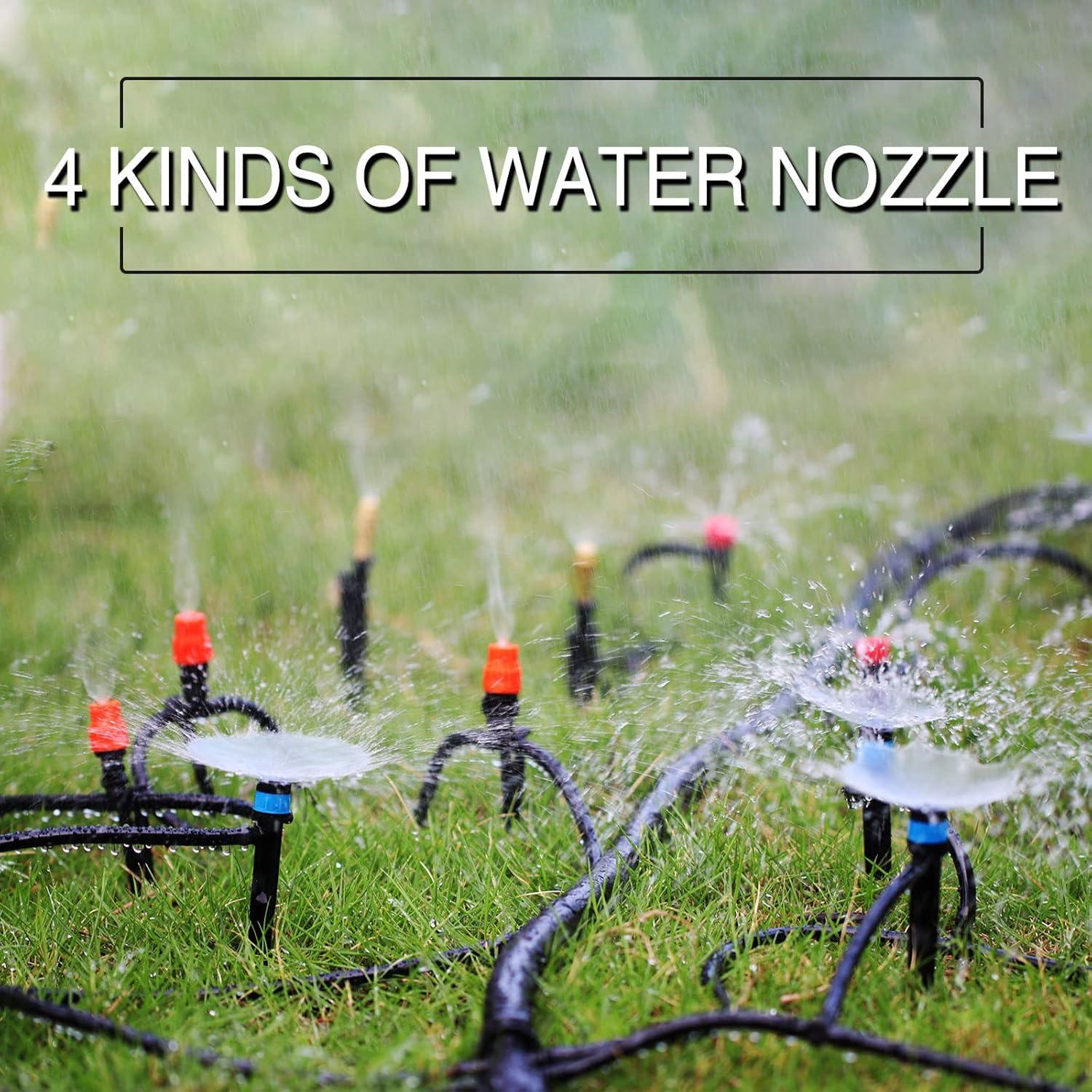 Kit de Riego por Goteo MUCIAKIE 233FT 48 Boquillas 28m²