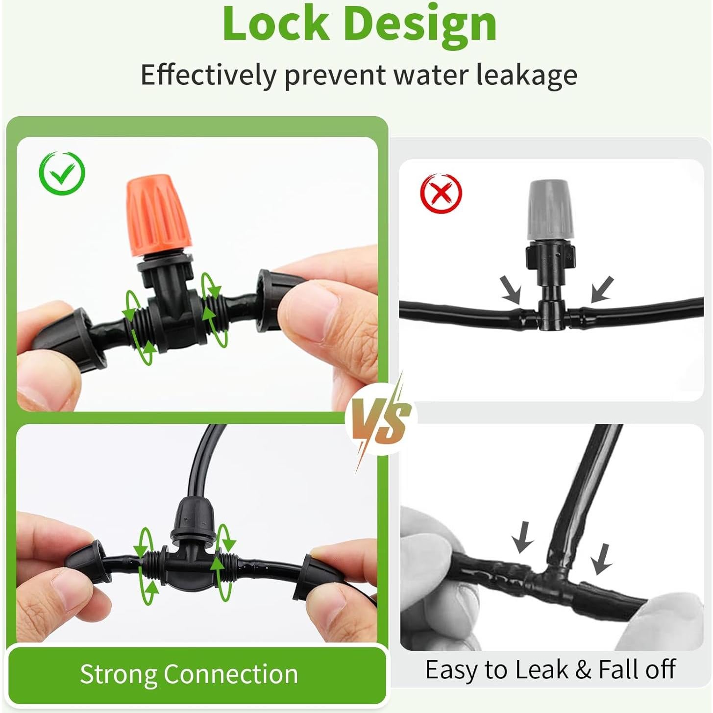 Kit de Riego por Goteo Insoma 30m Automático para Jardín