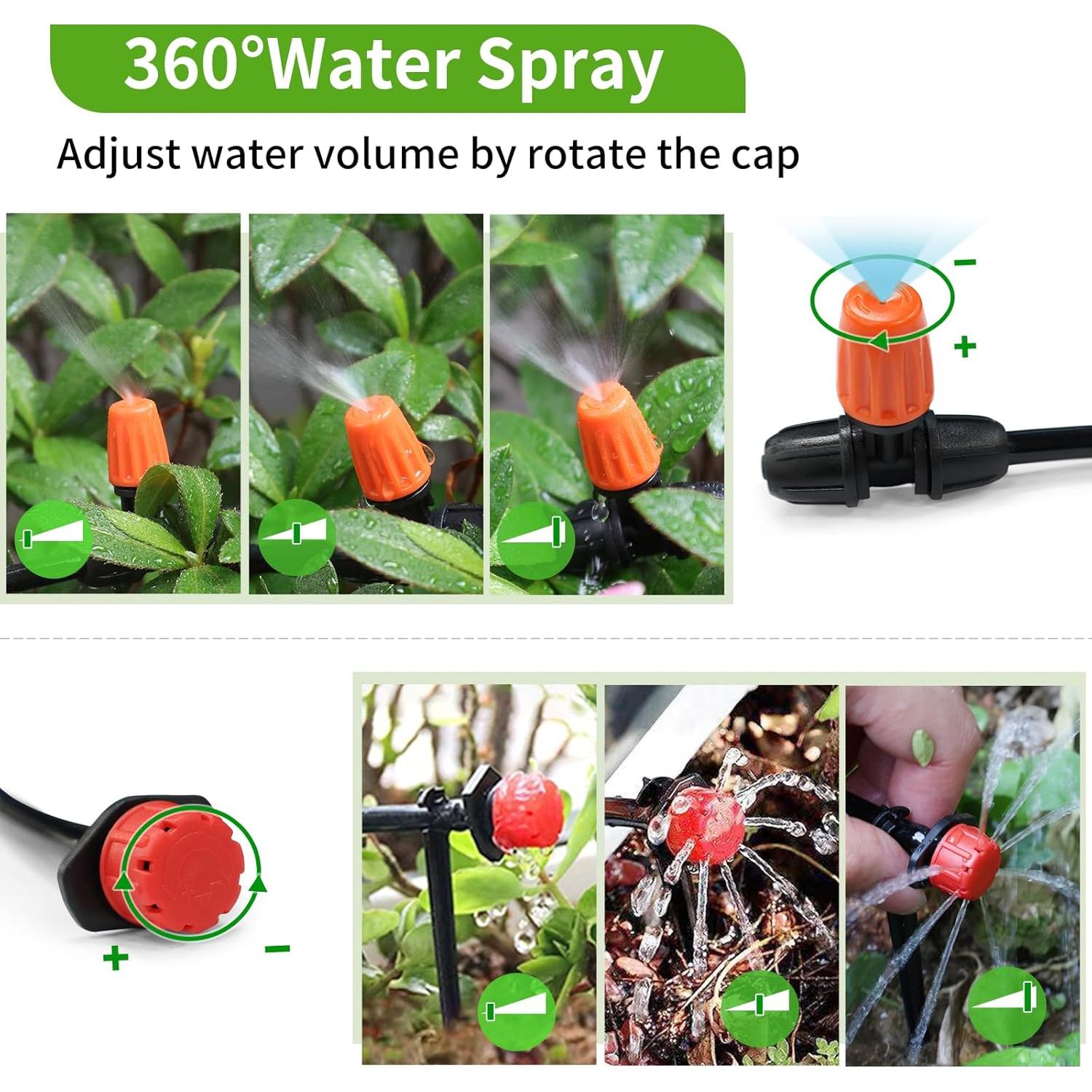 Kit de Riego por Goteo Insoma 30m Automático para Jardín