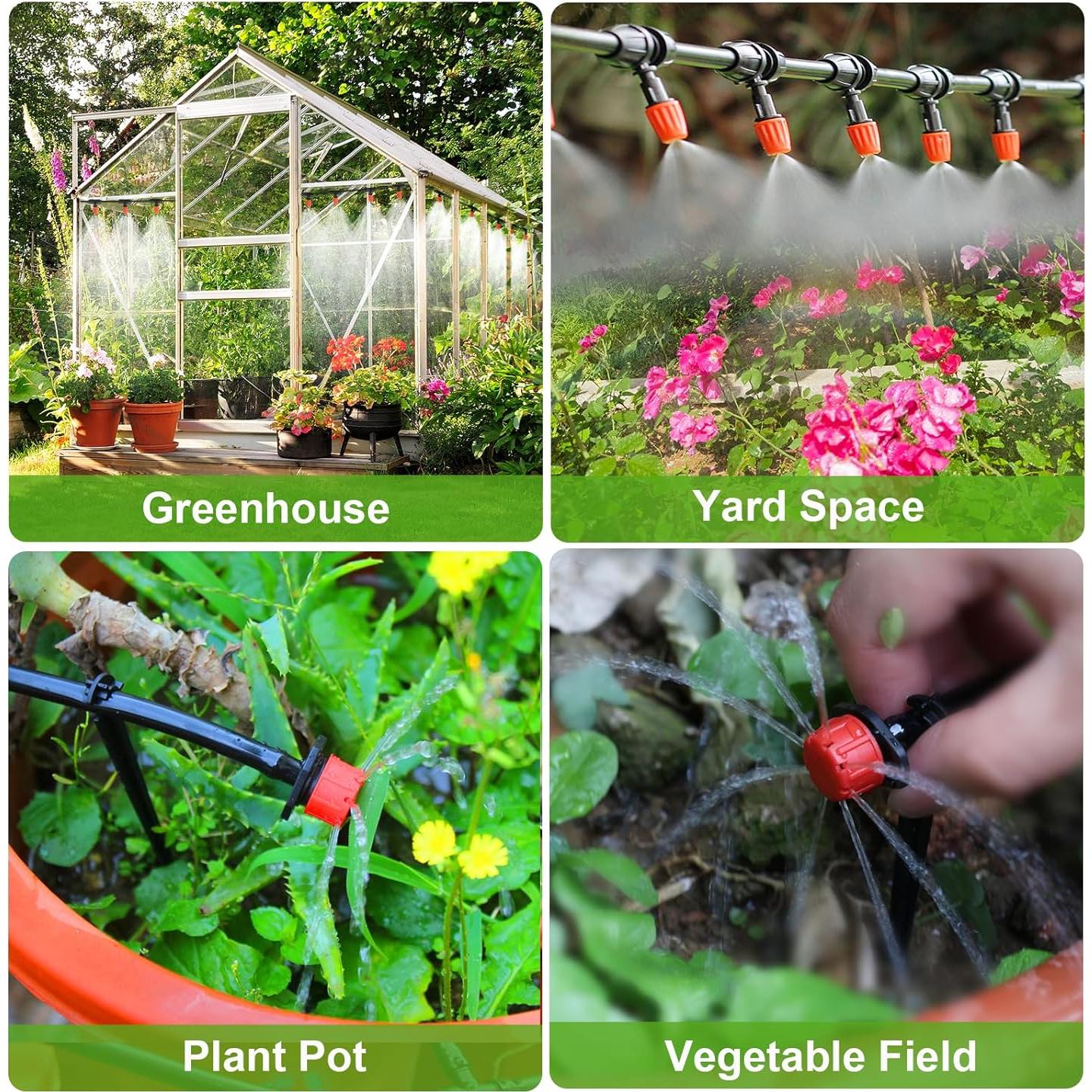 Kit de Riego por Goteo Insoma 30m Automático para Jardín