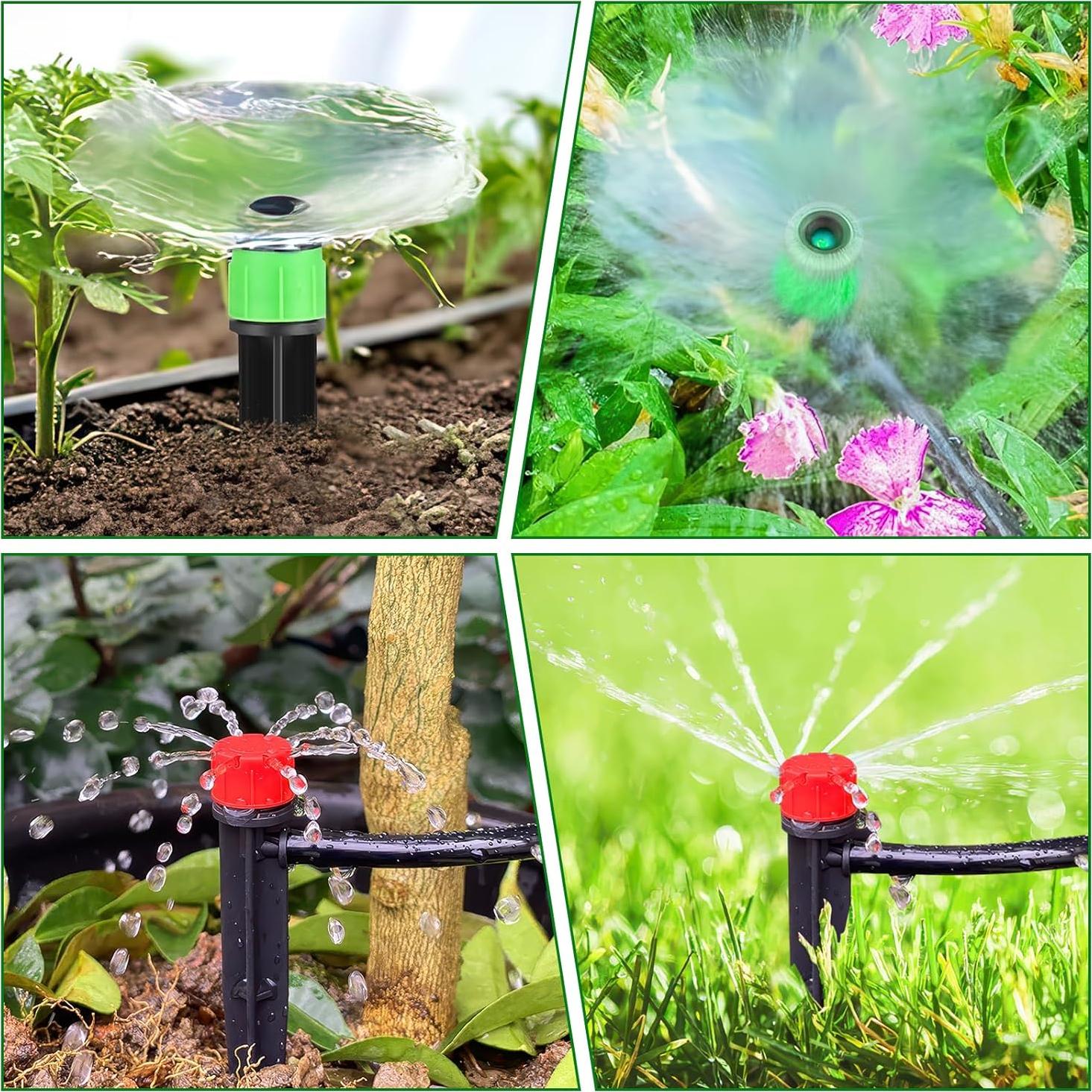 Sistema de Riego por Goteo Conglow 33.5m para Jardín