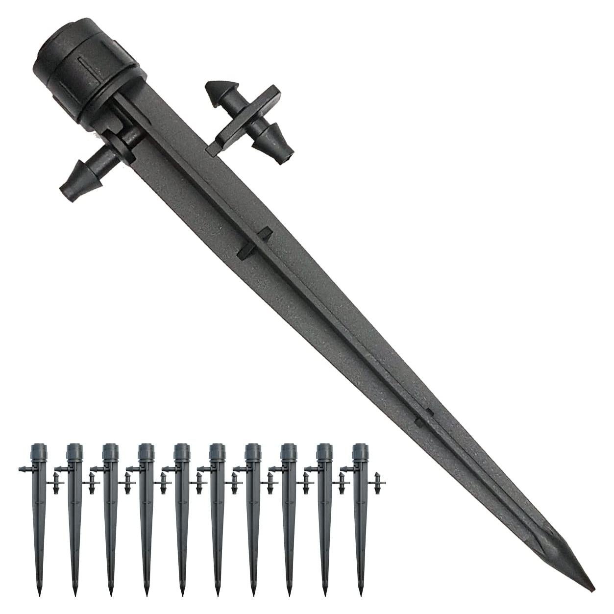 25 Emisores de Riego por Goteo Ajustables Topiverse 0-75.7 LPH