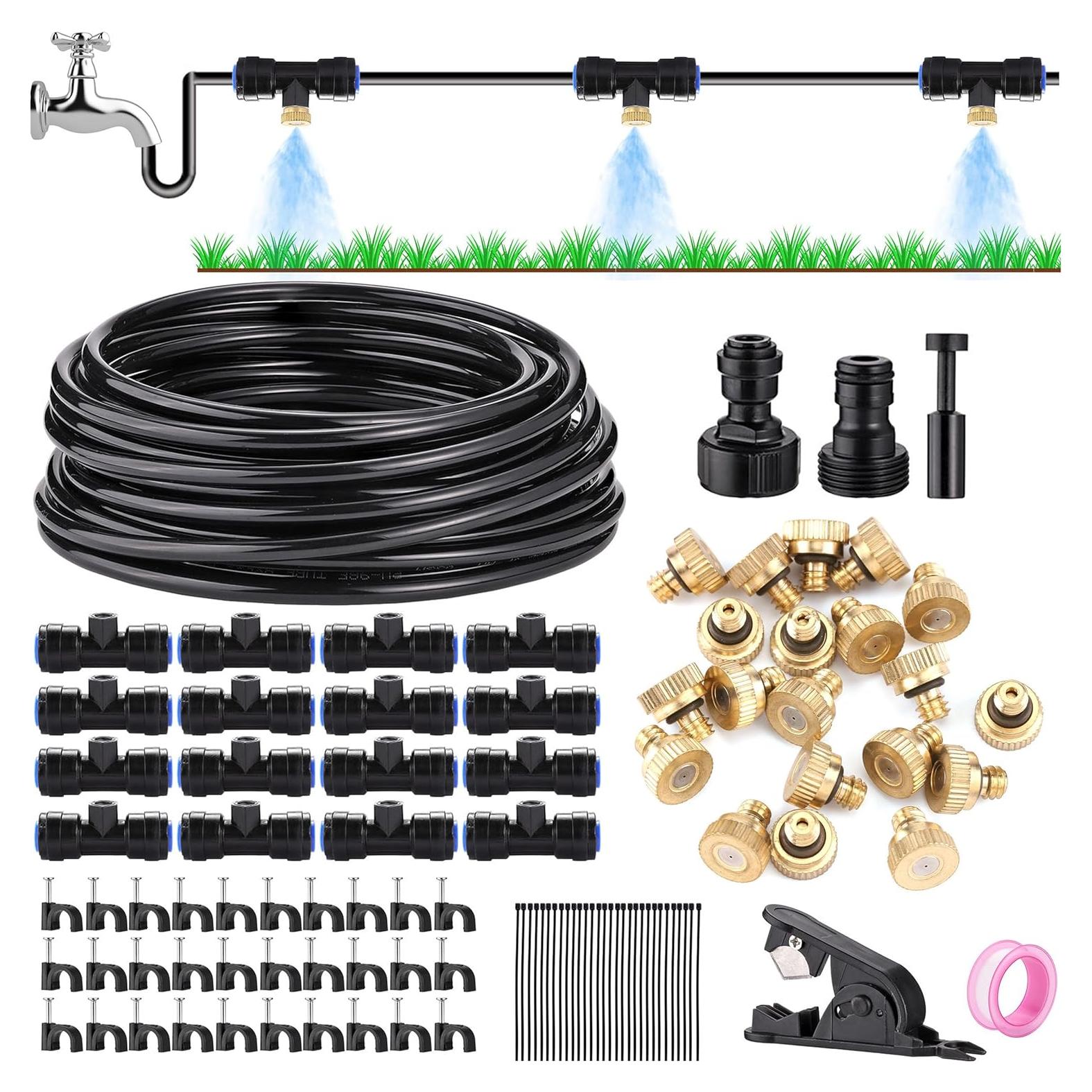 Kit de Riego por Goteo Automático Mornajina 20M con Boquillas