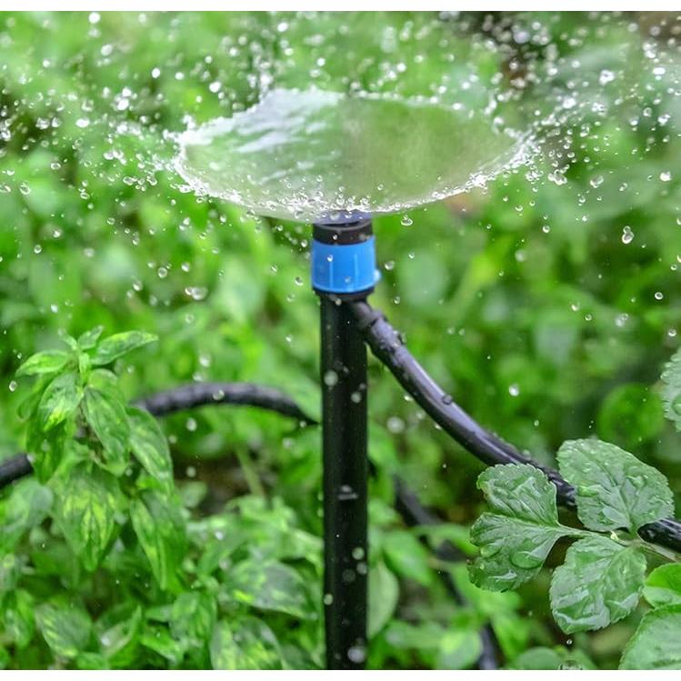 Paquete de 50 Emisores de Riego por Goteo Vortex 1/4" Ajustables