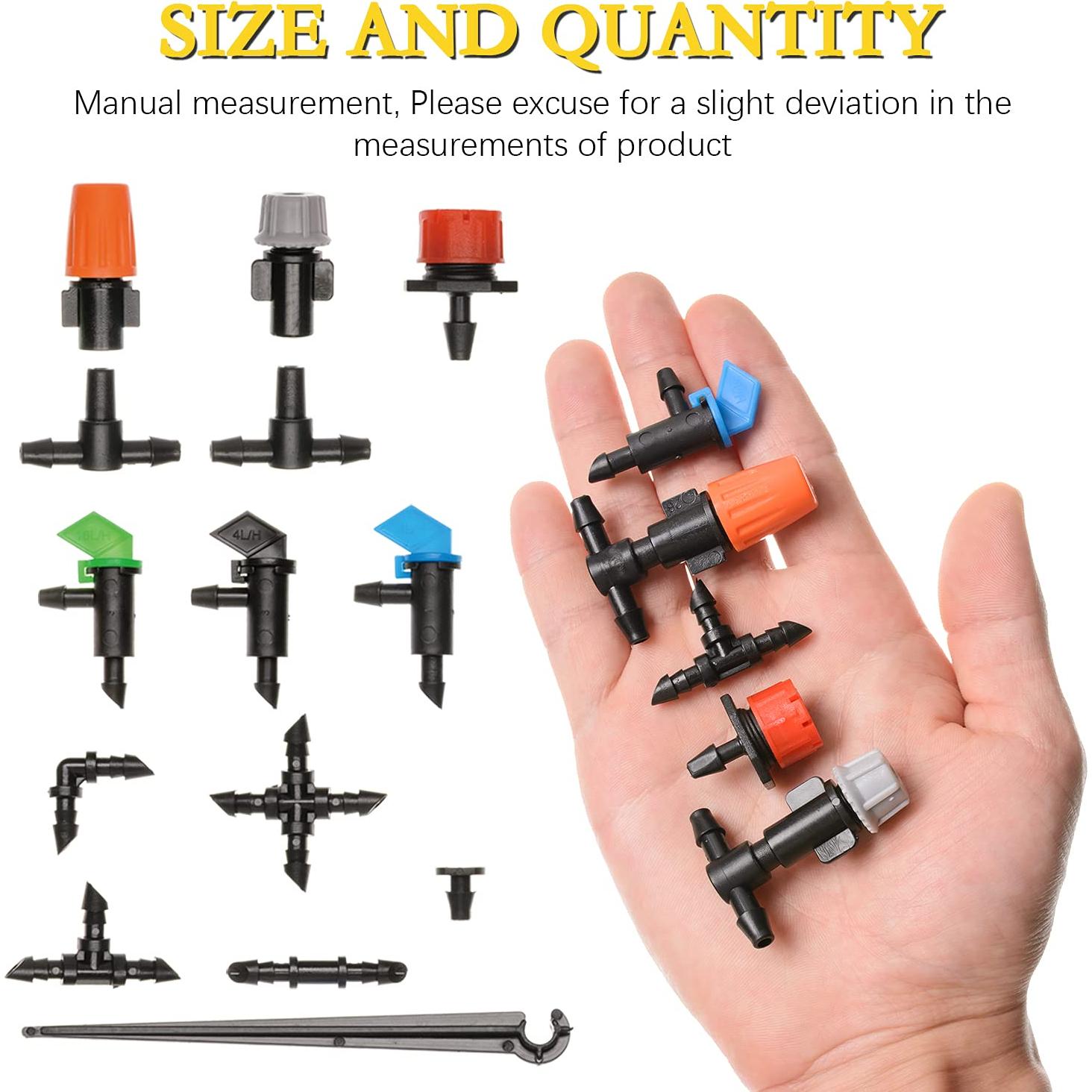 Kit de Conectores de Riego por Goteo 190 Pcs CESTAME