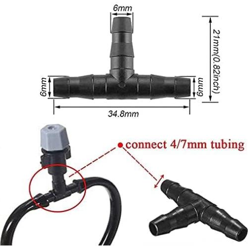 Kit de Conectores Abarbados de Riego por Goteo 280 Piezas