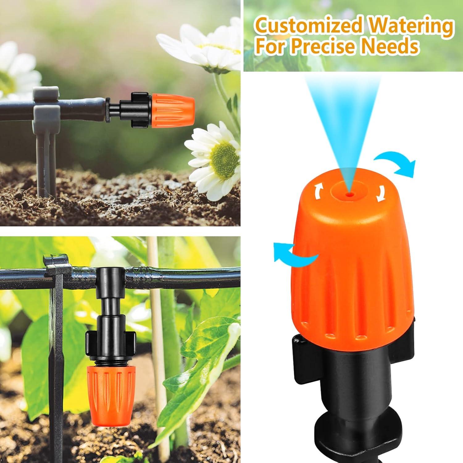 Kit de Conectores de Riego por Goteo Gardrip 250 Piezas 1/4"