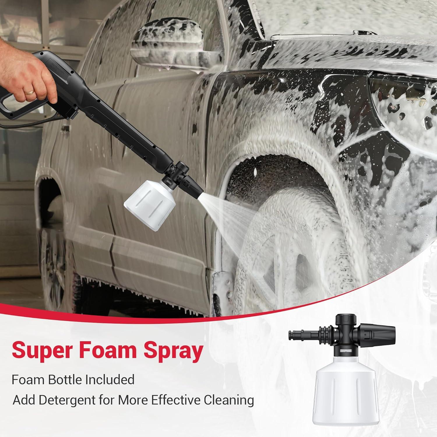 Lavadora a Presión Eléctrica Locksworth 1500W 9.5 L/min